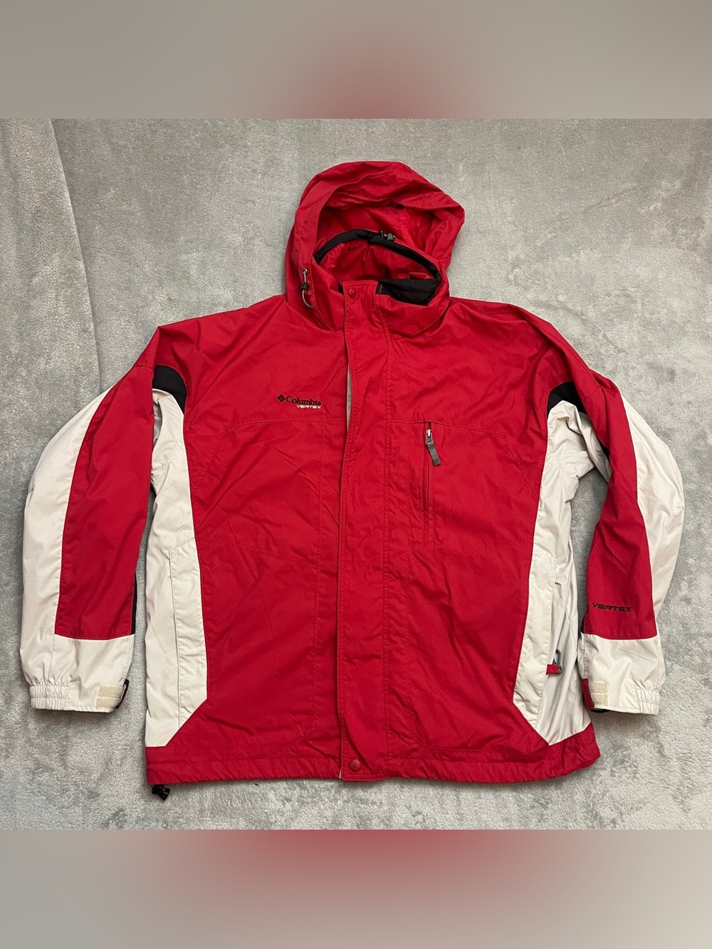 Columbia Core interchange Vertex Jacket Men's Large Red Bugaboo